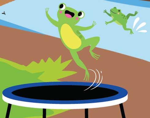 frog Freddy the Frog